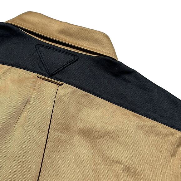 Prada 2019 lightning bolt brain colorblock shirt - Picture 3 of 10